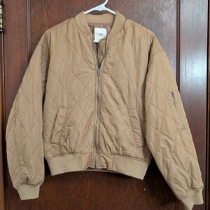 Thread & Supply Quilted Bomber Jacket
